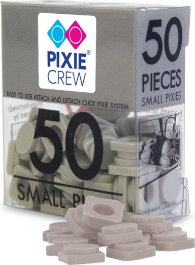 Pixie Crew malé pixely sivé