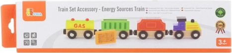 Drevený vláčik – zdroje energie VIGA