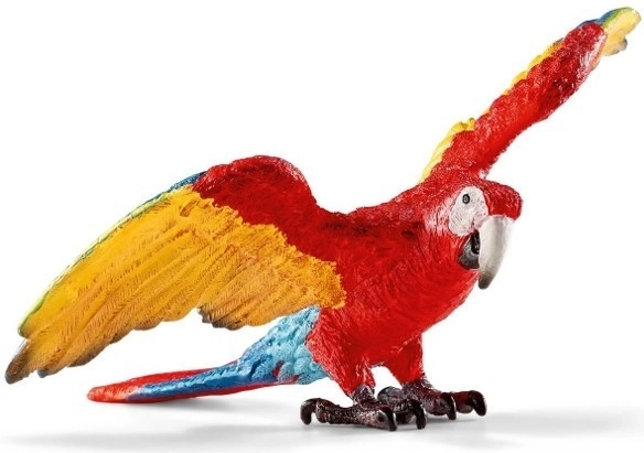 Schleich papagáj ara - 1 kus