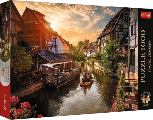 Puzzle 1000 dielikov TREFL Premium Plus Photo Odyssey – Malé Benátky v Colmare