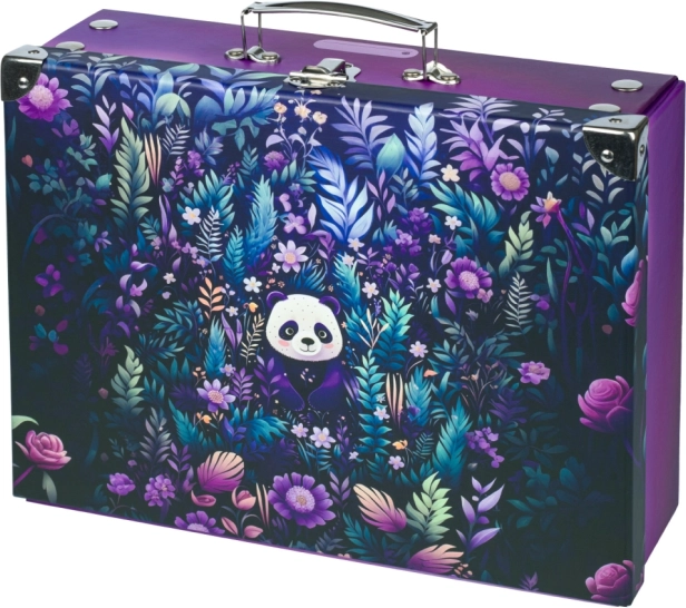 Skladací školský kufrík Jungle Panda od Baagl