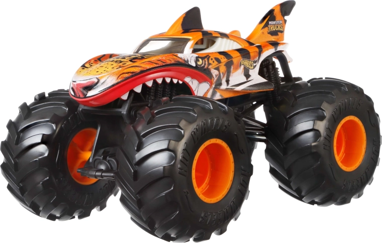 Veľké kolesá a monster truck vzhľad