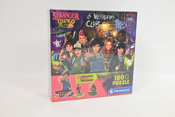 Clementoni Stranger Things puzzle 180 dielikov v štvorcovej krabici