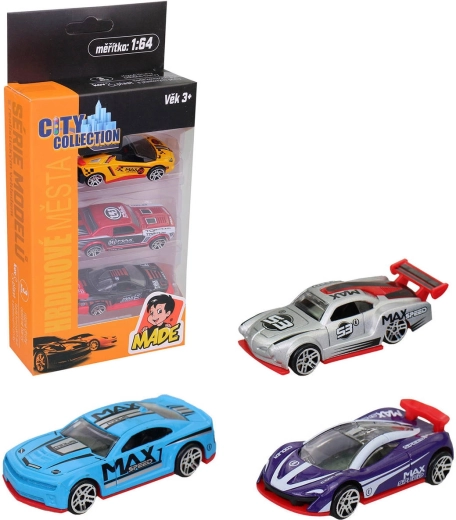 Kovové autíčko City Collection – 1 kus