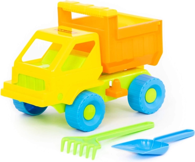 Sklápač na hranie v piesku