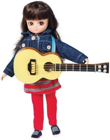 Lottie bábika hudobníčka s gitarou