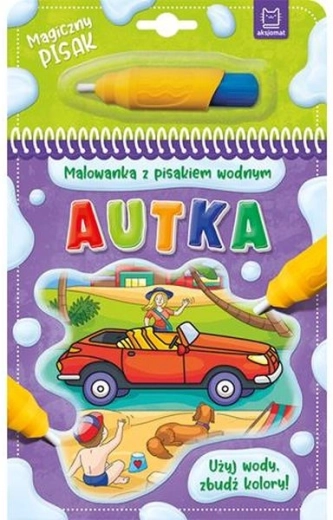 Vodné omaľovánky s vodným fixom Autá