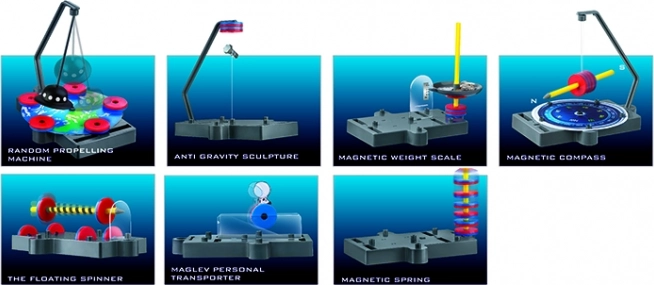 Magnetická stavebnica 4M Antigravitácia