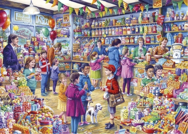 Puzzle stará cukráreň XL 500 dielikov