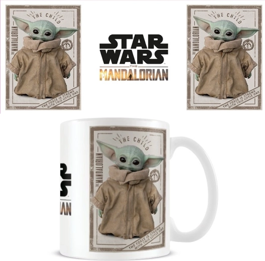 Star Wars keramický hrnček Mandalorian – The Child (Baby Yoda), 325 ml