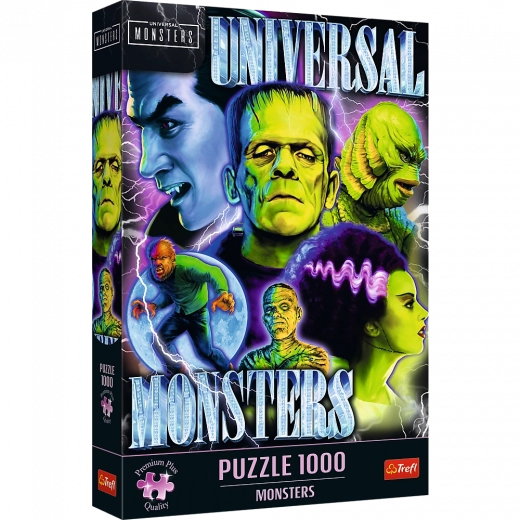 Trefl puzzle Premium Plus Príšery 1000 dielikov