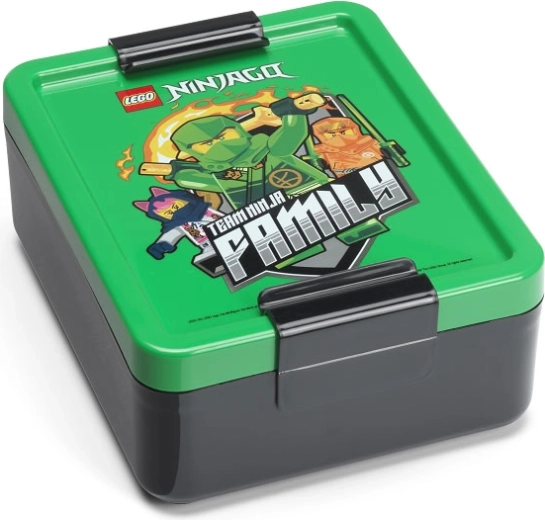 LEGO NINJAGO desiatový box zelený