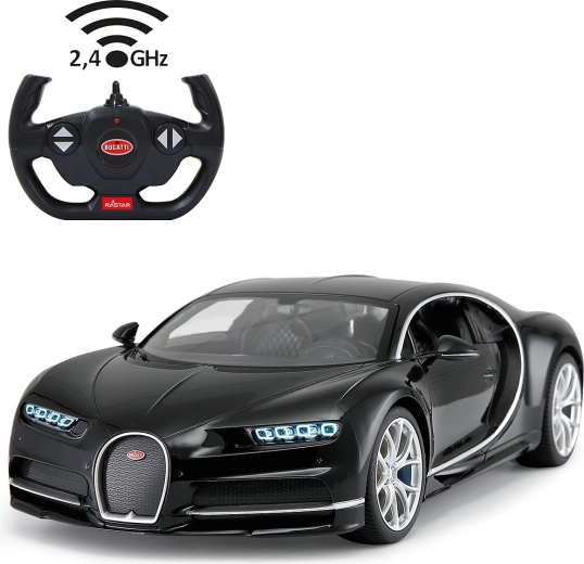Jamara Bugatti Chiron RC auto 1:14 čierne 2,4 GHz - 1 kus