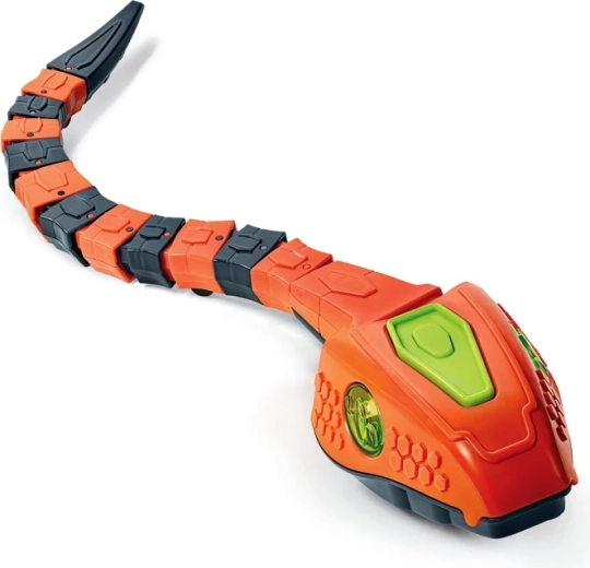 Realistický, kľukatý pohyb hada