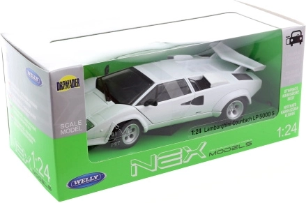 Lamborghini Countach model 1:24 kovový plastový