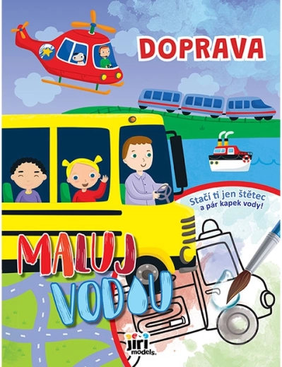 Maľuj vodou A4 Doprava