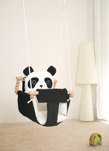 Hravý panda dizajn do detskej izby