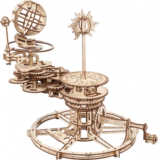 Drevené mechanické puzzle tellurium UGEARS