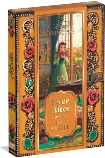 Clementoni puzzle Disney Princezné – Kráska a zviera 500 dielikov