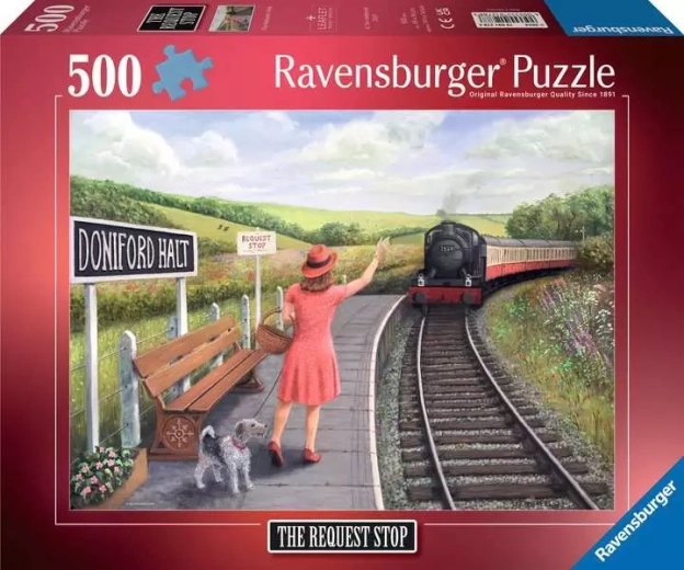 Ravensburger puzzle Zastávka na požiadanie 500 dielikov