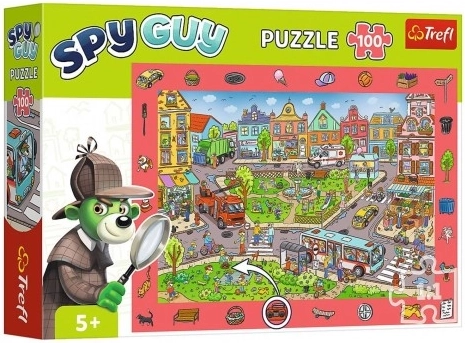 Pozorovacie puzzle SPY GUY – Mesto, 100 dielikov