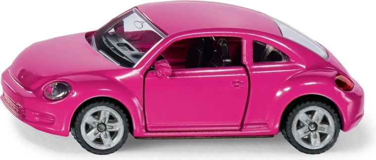 SIKU Volkswagen Beetle ružový s nálepkami