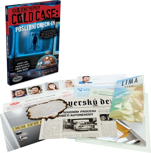 ThinkFun Odložené prípady: Posledný check-in