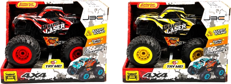 Jeep monster truck s veľkými kolesami - 1 kus