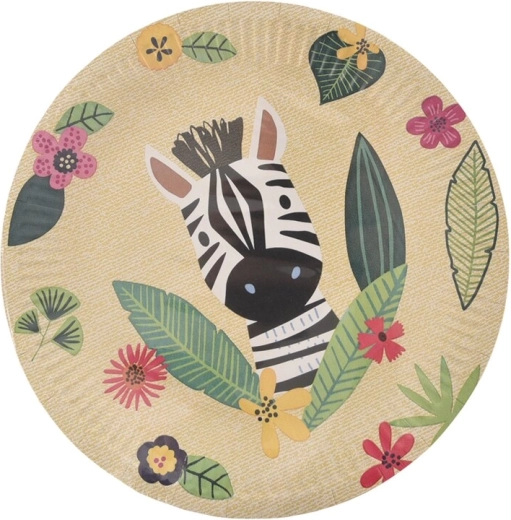 Papierové taniere Jungle 28 cm (10 ks)