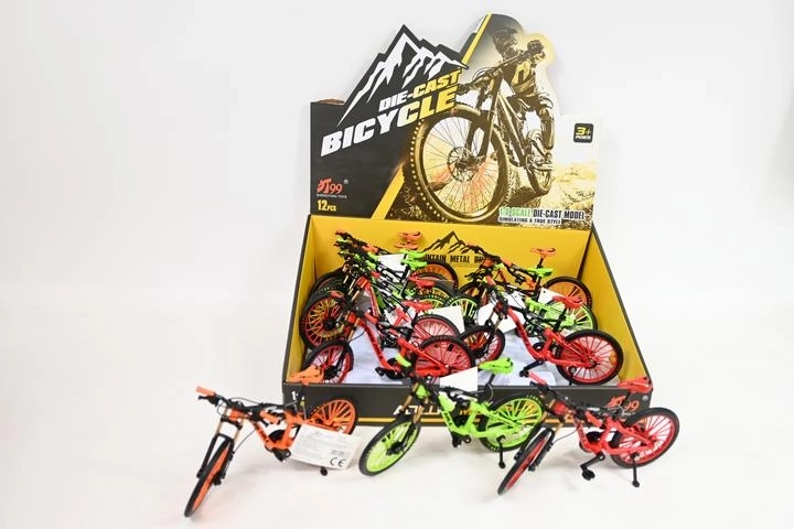 Zjazdový bicykel – kovový model 19 cm (trojkolesový)