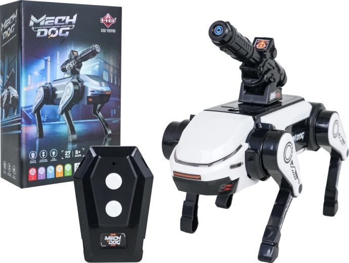 Diaľkovo ovládaný robotický pes MECH DOG so svetlom LED