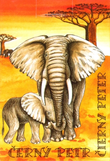 Čierny Peter - Detské karty Safari