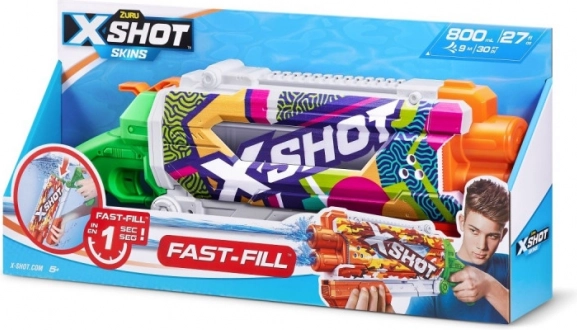 Vodná pištoľ X-SHOT fast-fill pump action