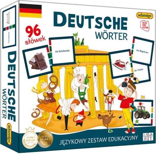 Jazykové vzdelávacie karty Deutsche Wörter