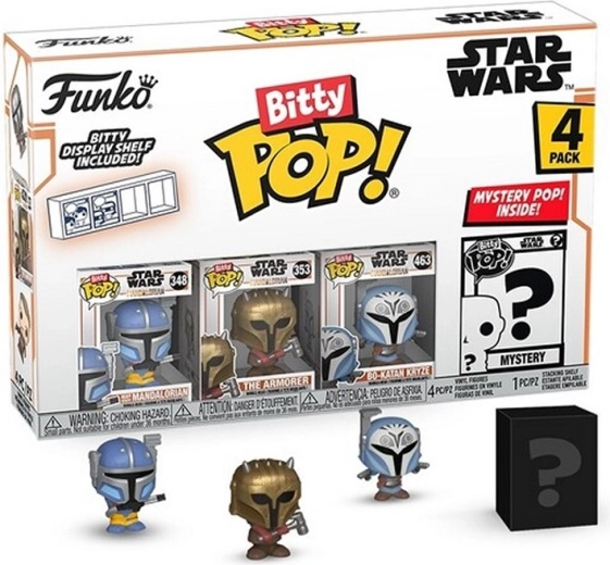 Funko Bitty POP! Star Wars – heavy mandalorian (balenie 4 ks)