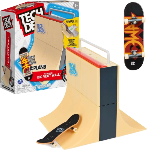 Tech Deck rampa Big Vert Wall s fingerboardom