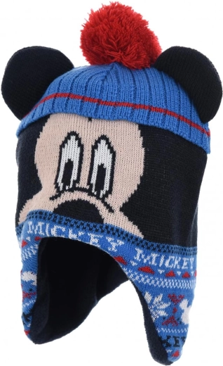 Detská čiapka Mickey Mouse s flísovou podšívkou