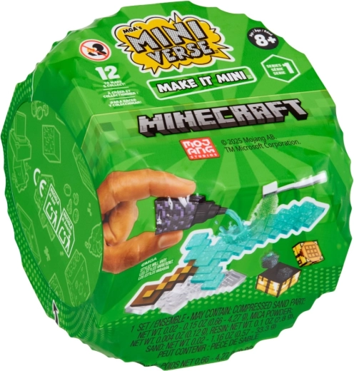 MGA's Miniverse Make It Mini Minecraft kreatívne prekvapenie – 1 kus