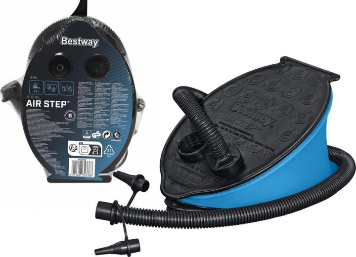 Nožná vzduchová pumpa 23 × 15 cm BESTWAY