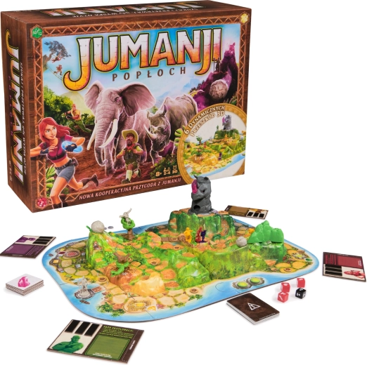 Jumanji: kooperatívna dobrodružná stolová hra