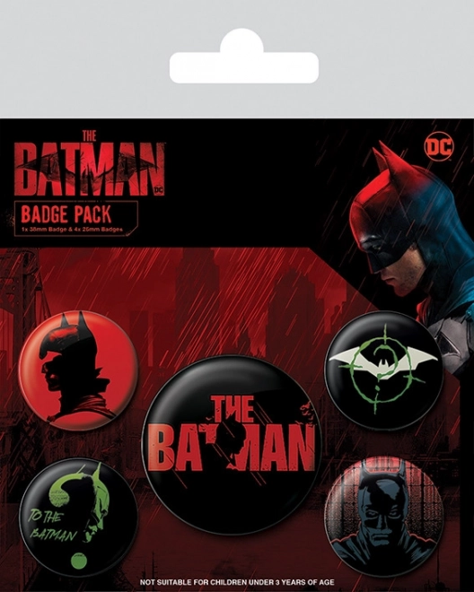 Sada odznakov BATMAN (5 ks)