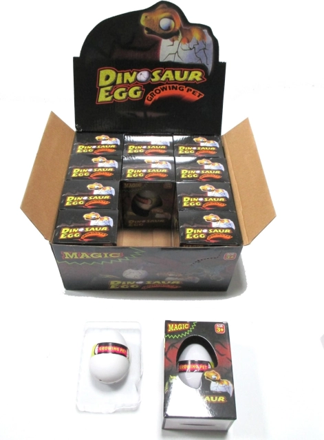 Vajce s rastúcim dinosaurom 7 × 5 cm