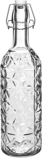 Kvalitné pevné sklo s dekoratívnym reliéfom