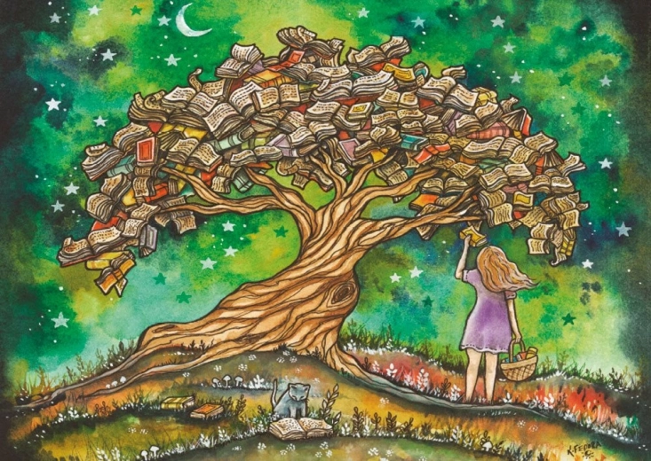 Puzzle Kniha príbehov 1000 dielikov