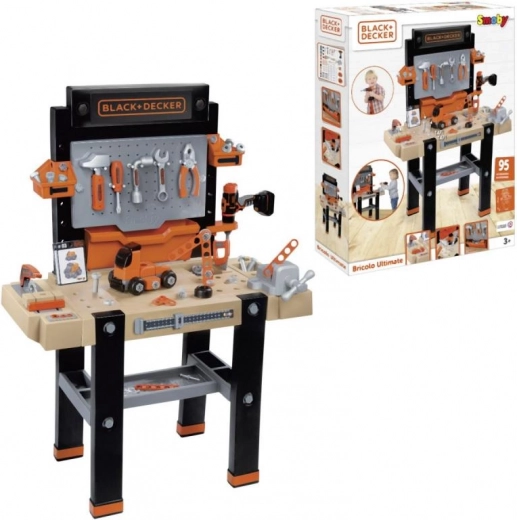 Detský pracovný stôl Black+Decker Bricolo Ultimate
