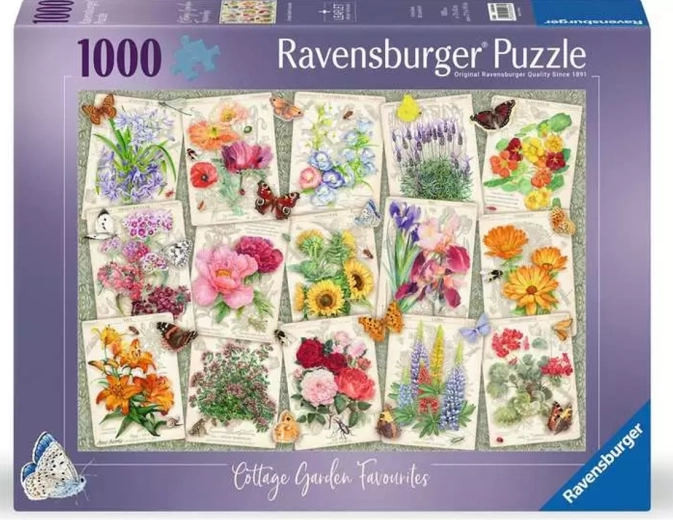 Ravensburger puzzle Poklady vidieckej záhrady 1000 dielikov
