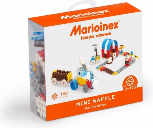 Mini Waffle Stavebnica 140 ks pre chlapcov