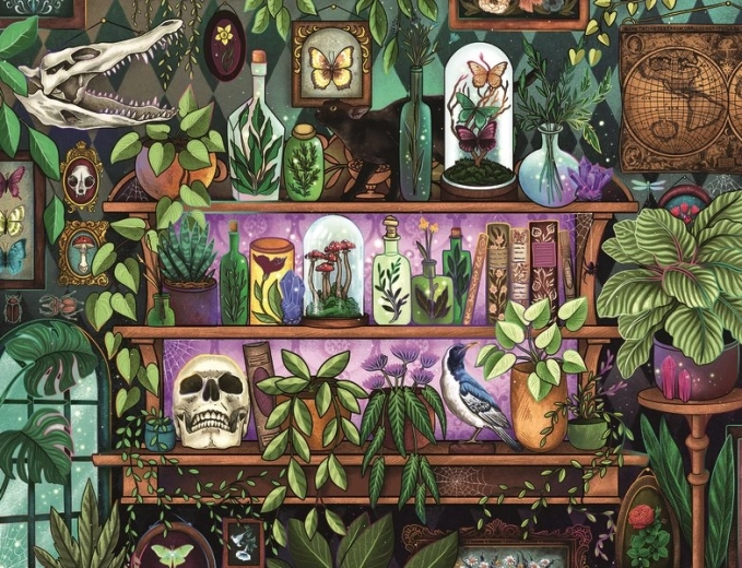Puzzle Botanické kráľovstvo 2000 dielikov