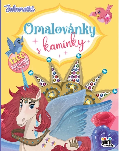 Omaľovánky s kamienkami Jednorožce