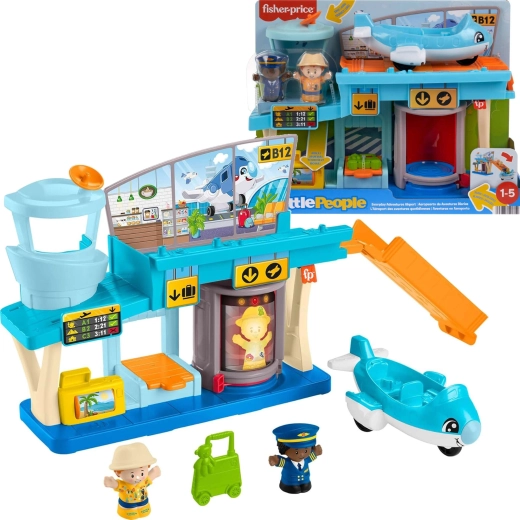 Fisher-Price Little People Letisko plné dobrodružstva